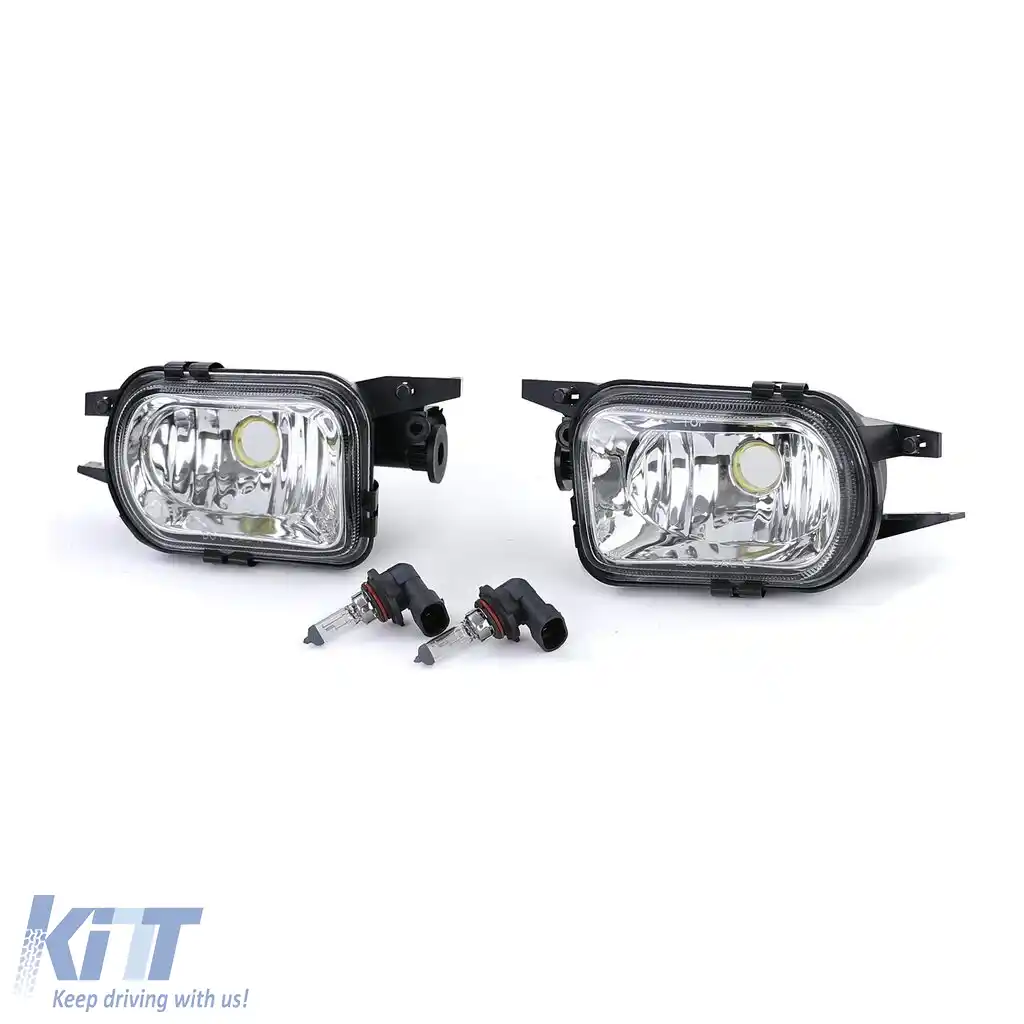 Set de proiectoare cu sticlă clară, potrivit pentru Mercedes C W203 CL203 C209 SLK R170 C215