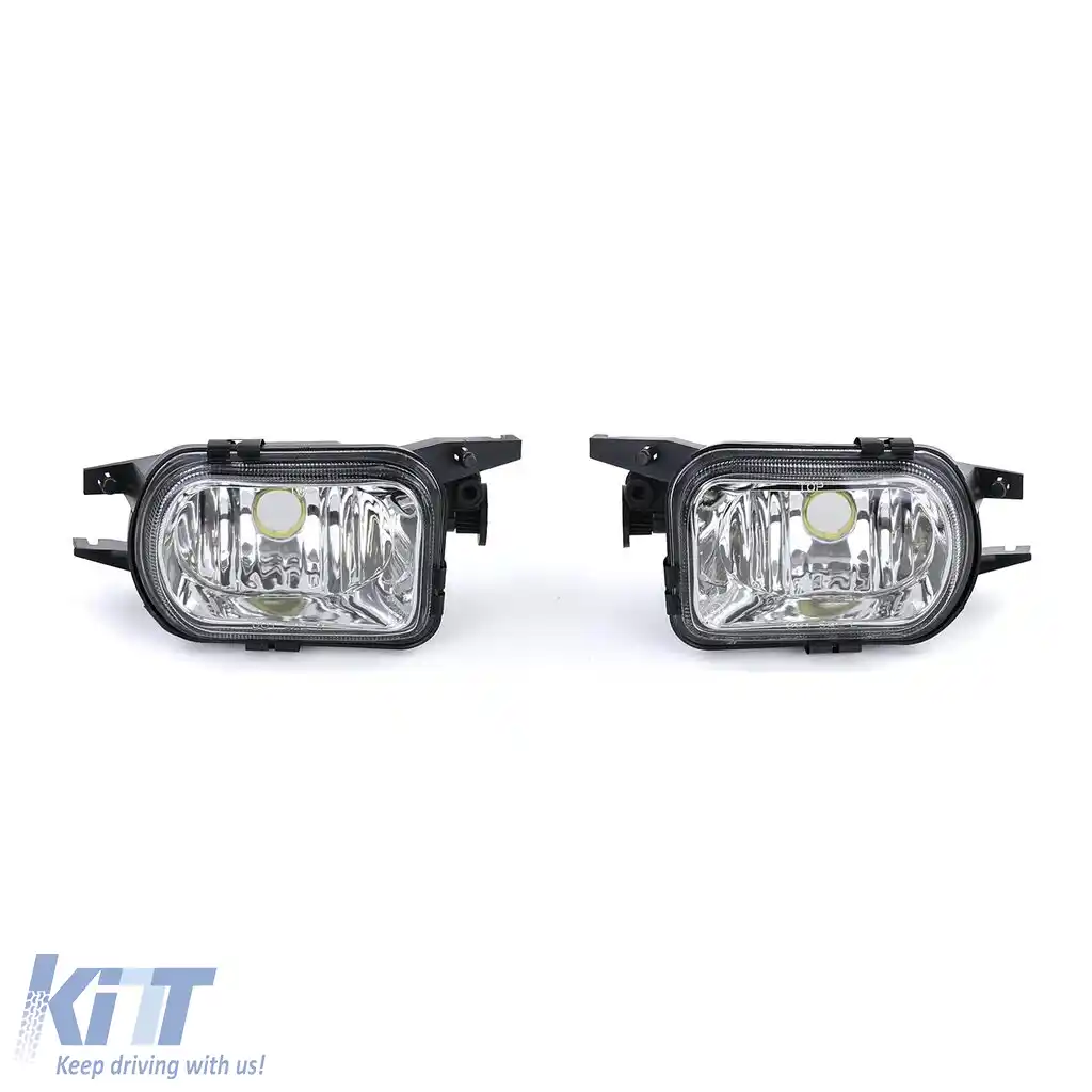 Set de proiectoare cu sticlă clară, potrivit pentru Mercedes C W203 CL203 C209 SLK R170 C215-image-6206083