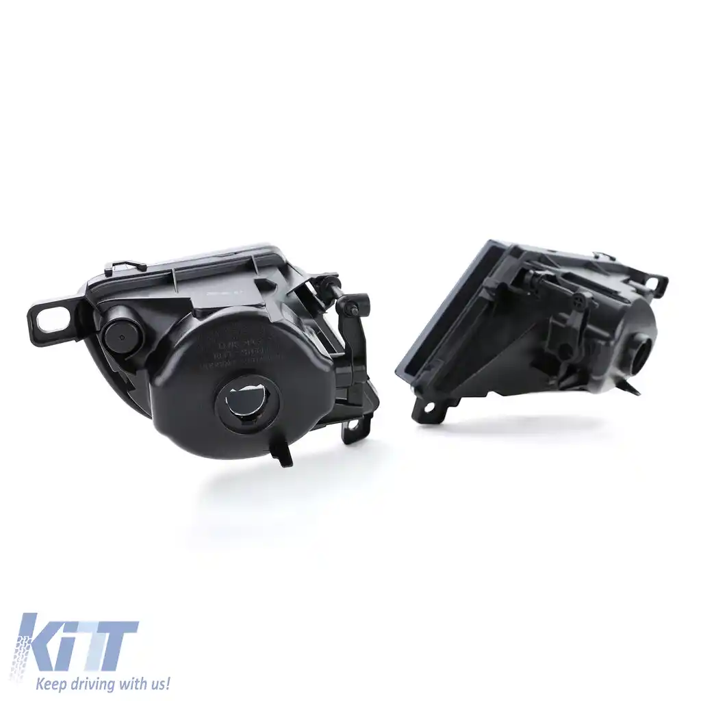 Set de proiectoare de ceață cu sticlă clară și fum negru, potrivit pentru BMW E60 E61 LCI Facelift 07-10-image-6191150