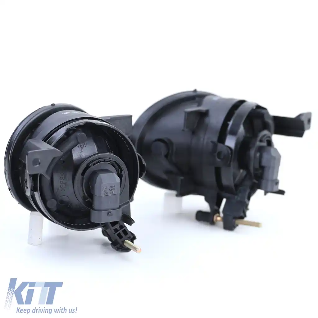 Set de proiectoare de ceață cu sticlă clară, fumuriu, potrivit pentru VW Beetle + Caddy III-image-6197586