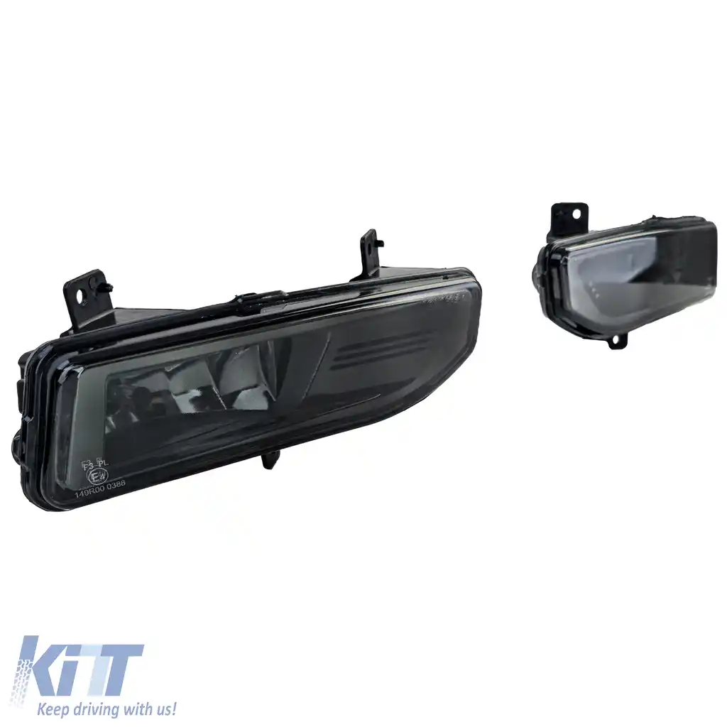 Set de proiectoare de ceață cu sticlă clară și fumurie pentru Nissan Qashqai 17-21-image-6205587