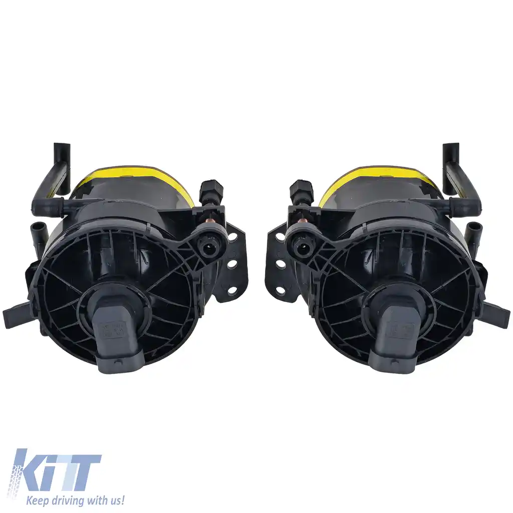 Set de proiectoare de ceață din sticlă clară galbenă, potrivit pentru BMW Seria 3 E90 E91 din 05 cu pachet M-image-6196295