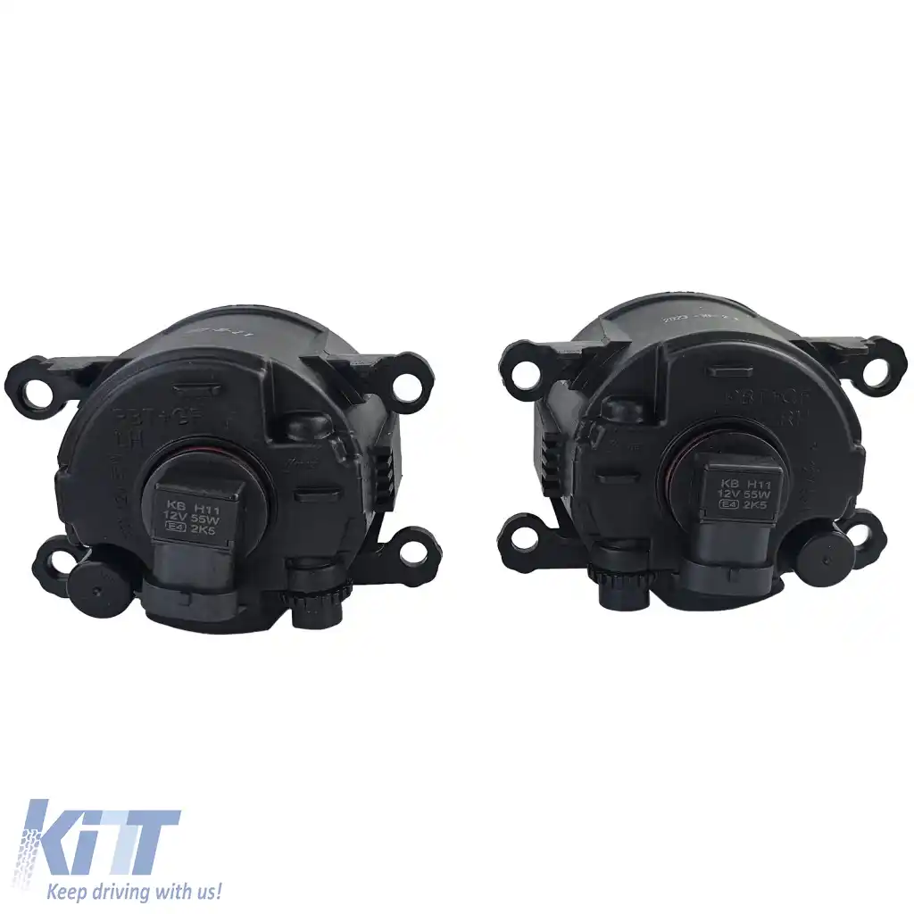 Set de proiectoare de ceață din sticlă clară galben pentru Opel Astra G H OPC Corsa D Agila-image-6261264