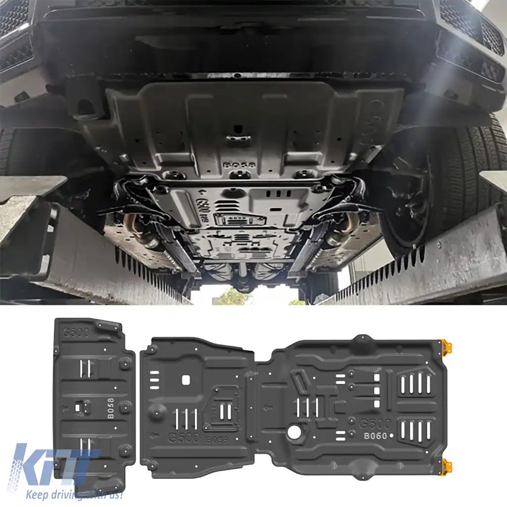 Set de protecție a subcaroseriei cu placă de protecție pentru Mercedes G-Class W463 din 2018