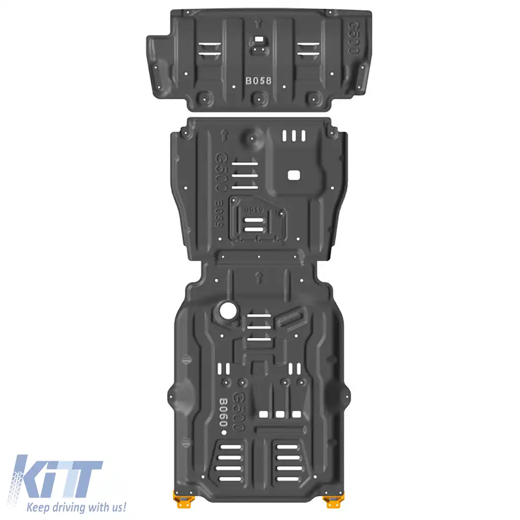 Set de protecție a subcaroseriei cu placă de protecție pentru Mercedes G-Class W463 din 2018-image-6200924