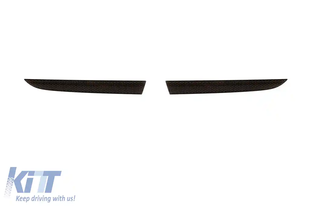 Set de reflectoare fumurii negre potrivite pentru difuzor pe Chevrolet Camaro 2016-2021