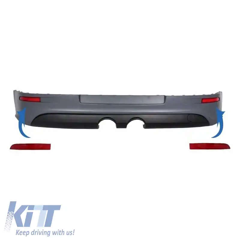 image-32-Set de reflectoare pentru bara din spate, potrivit pentru VW Golf V (5) 03-08 GTI R32 2 buc.