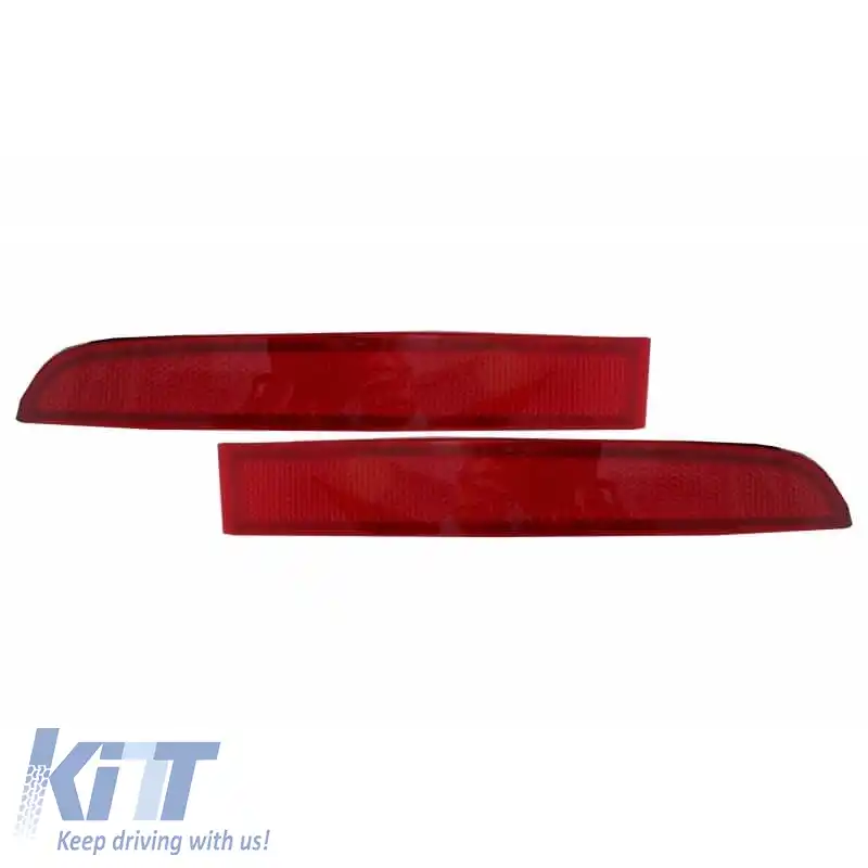 Set de reflectoare pentru bara din spate, potrivit pentru VW Golf V (5) 03-08 GTI R32 2 buc.-image-6301197