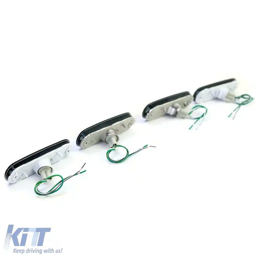 Set de reflectoare pentru lumini de marcaj laterale fumuriu negru, potrivit pentru Mazda MX5 89-05-image-6197954