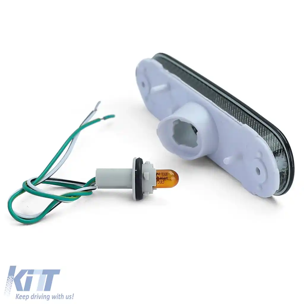 Set de reflectoare pentru lumini de marcaj laterale fumuriu negru, potrivit pentru Mazda MX5 89-05-image-6197955