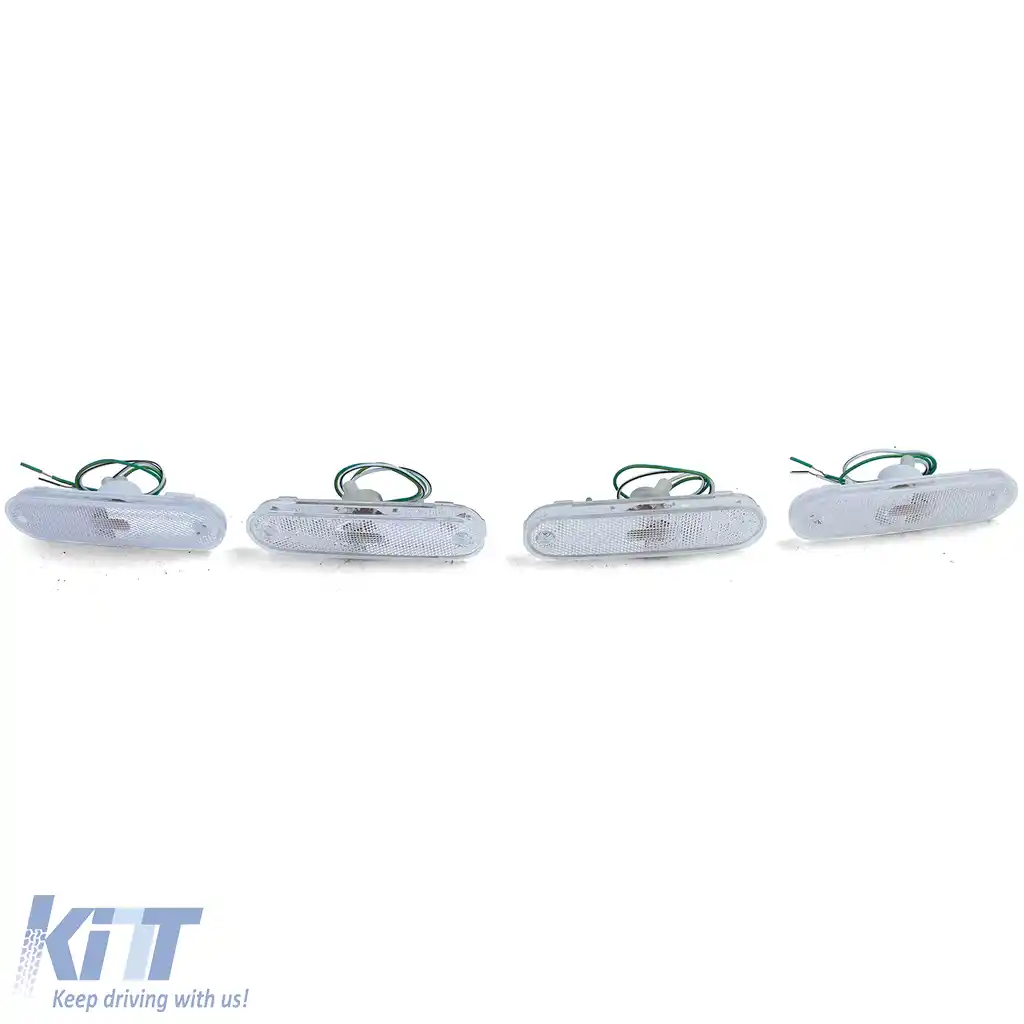 Set de reflectoare pentru lumini de marcaj laterale albe, potrivit pentru Mazda MX5 NA NB NBFL 89-05-image-6199040