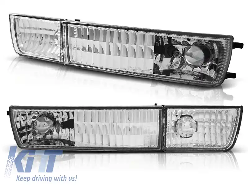 image-7-Set de semnale de tuning potrivit pentru VW Golf III 1991-1997/Vento 1992-1998 cu bază cromată stânga + dreapta