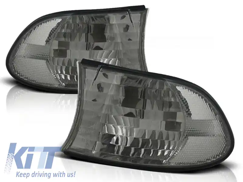 Set de semnale de tunning potrivit pentru farul pentru BMW Seria 7 E38 1998-2001 fumuriu stânga + dreapta