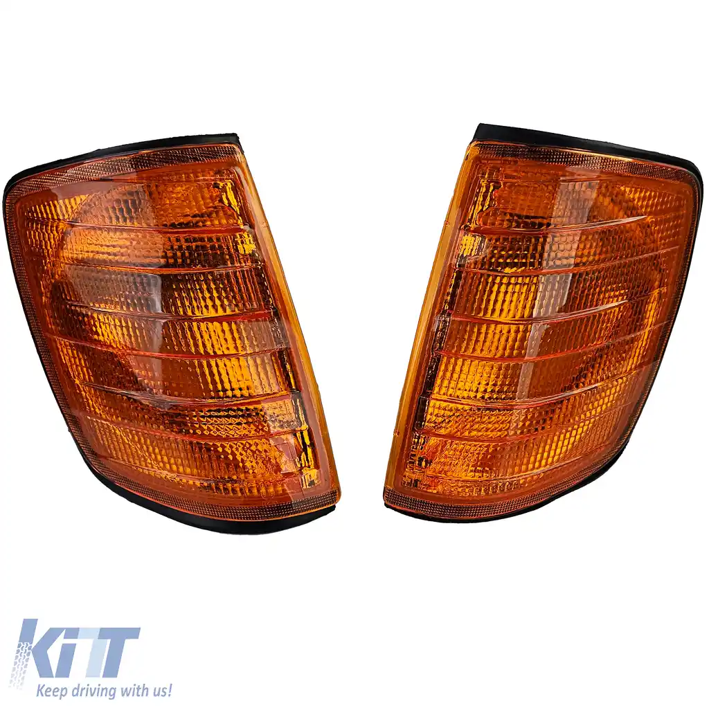 Set de semnalizare portocalie potrivit pentru Mercedes W124 Sedan C124 Coupe S124 Estate 85-93