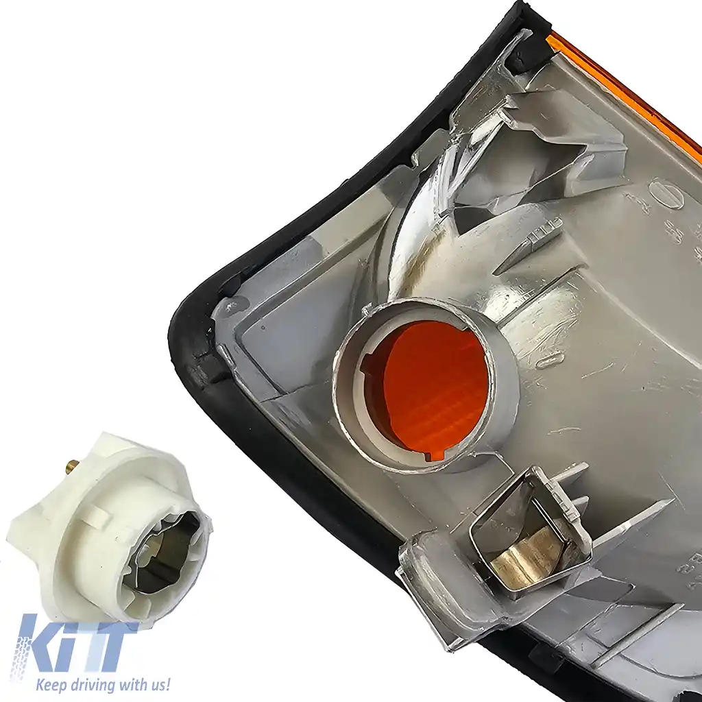 Set de semnalizare portocalie potrivit pentru Mercedes W124 Sedan C124 Coupe S124 Estate 85-93-image-6199194