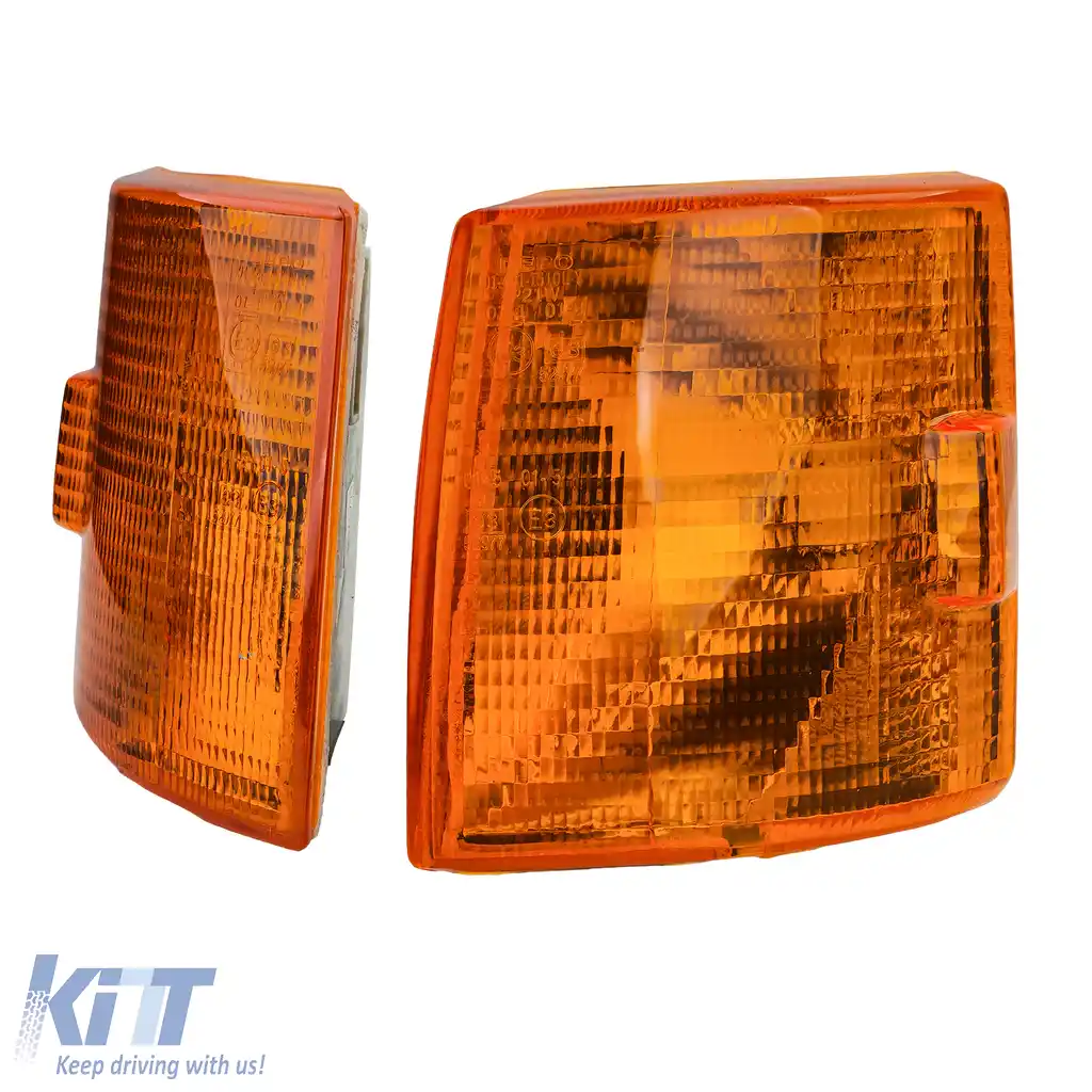 Set de semnalizare portocalie stânga dreapta, potrivit pentru VW T4 Bus Pickup Transporter 1990-2004-image-6207920