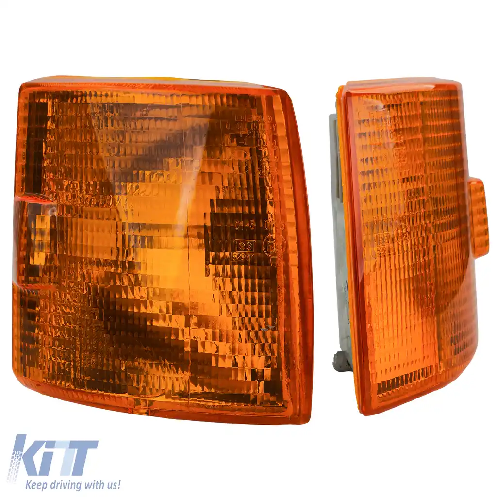 Set de semnalizare portocalie stânga dreapta, potrivit pentru VW T4 Bus Pickup Transporter 1990-2004-image-6207922
