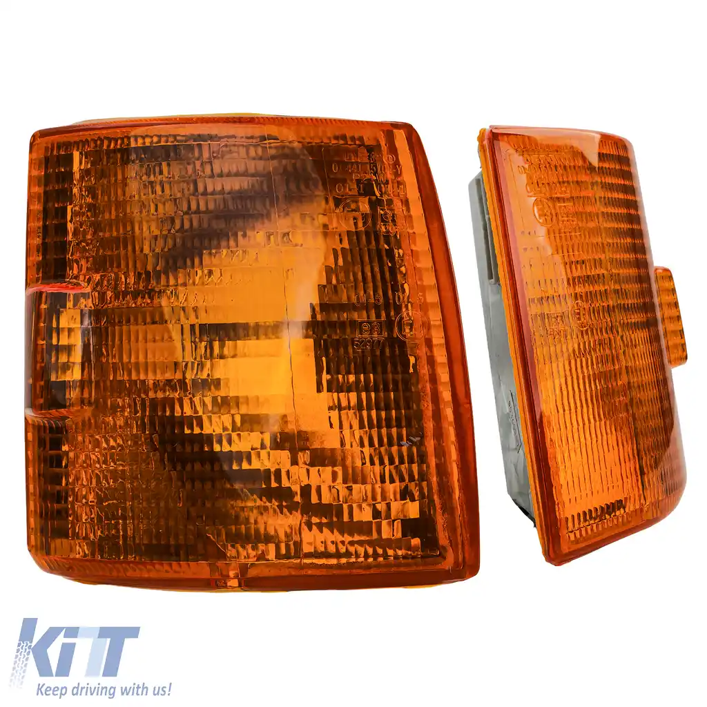 Set de semnalizare portocalie stânga dreapta, potrivit pentru VW T4 Bus Pickup Transporter 1990-2004-image-6207923