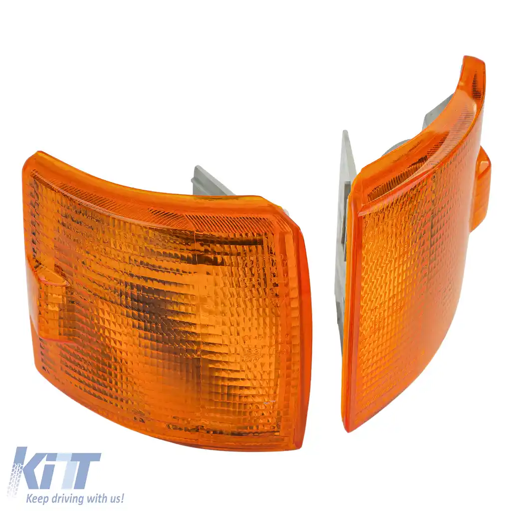 Set de semnalizare portocalie stânga dreapta, potrivit pentru VW T4 Bus Pickup Transporter 1990-2004-image-6207924