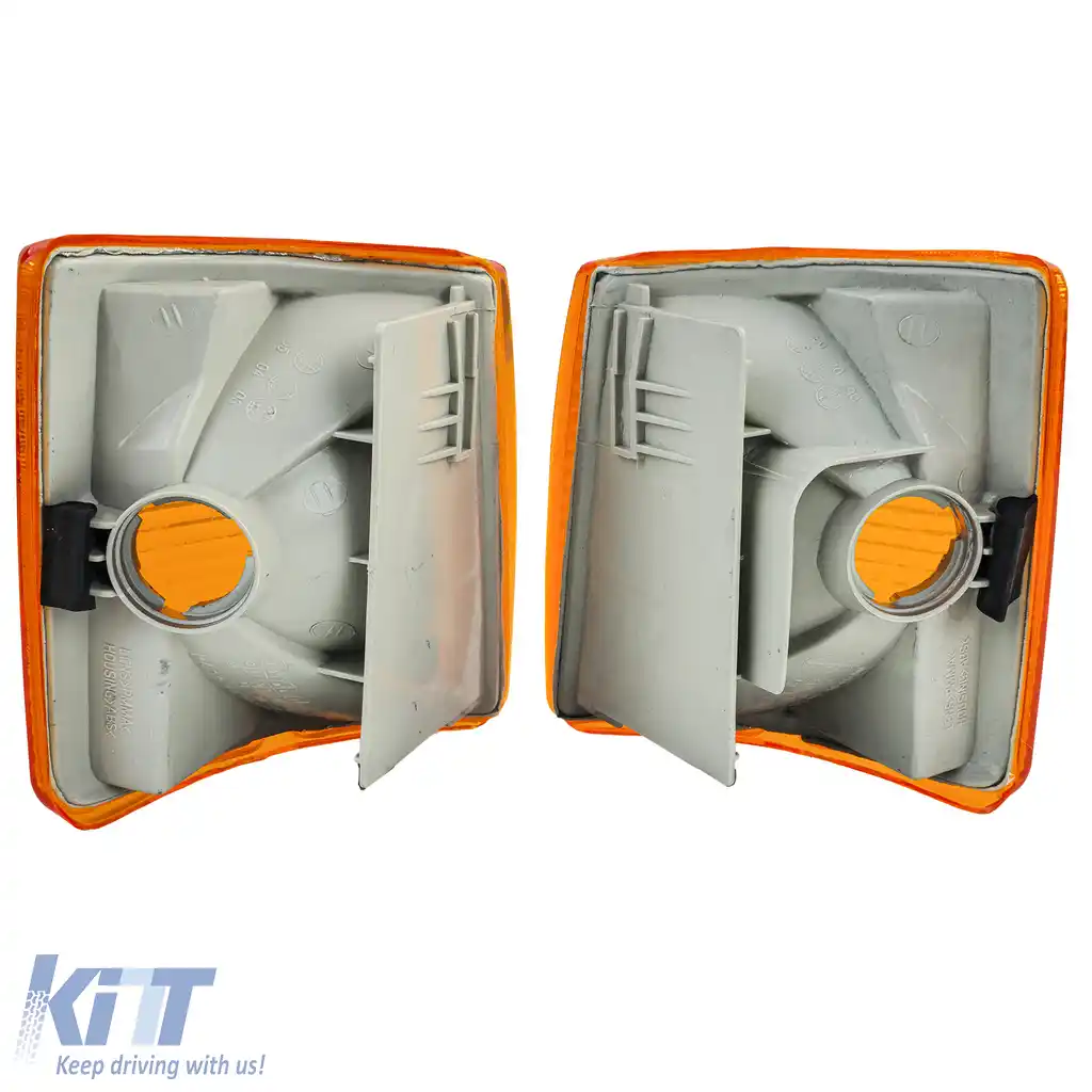 Set de semnalizare portocalie stânga dreapta, potrivit pentru VW T4 Bus Pickup Transporter 1990-2004-image-6207926