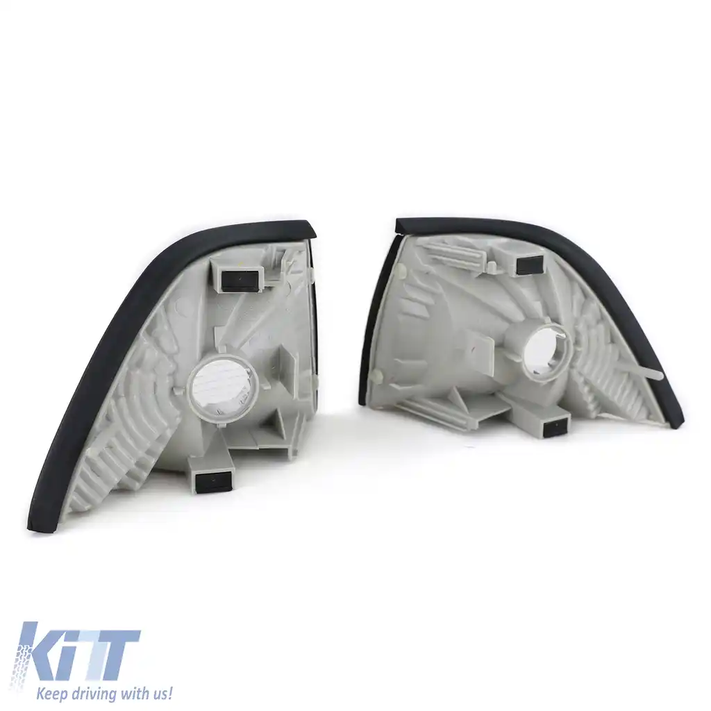 Set de semnalizatoare albe potrivit pentru BMW Seria 3 E36 Coupe Cabrio 1990-1999-image-6209846