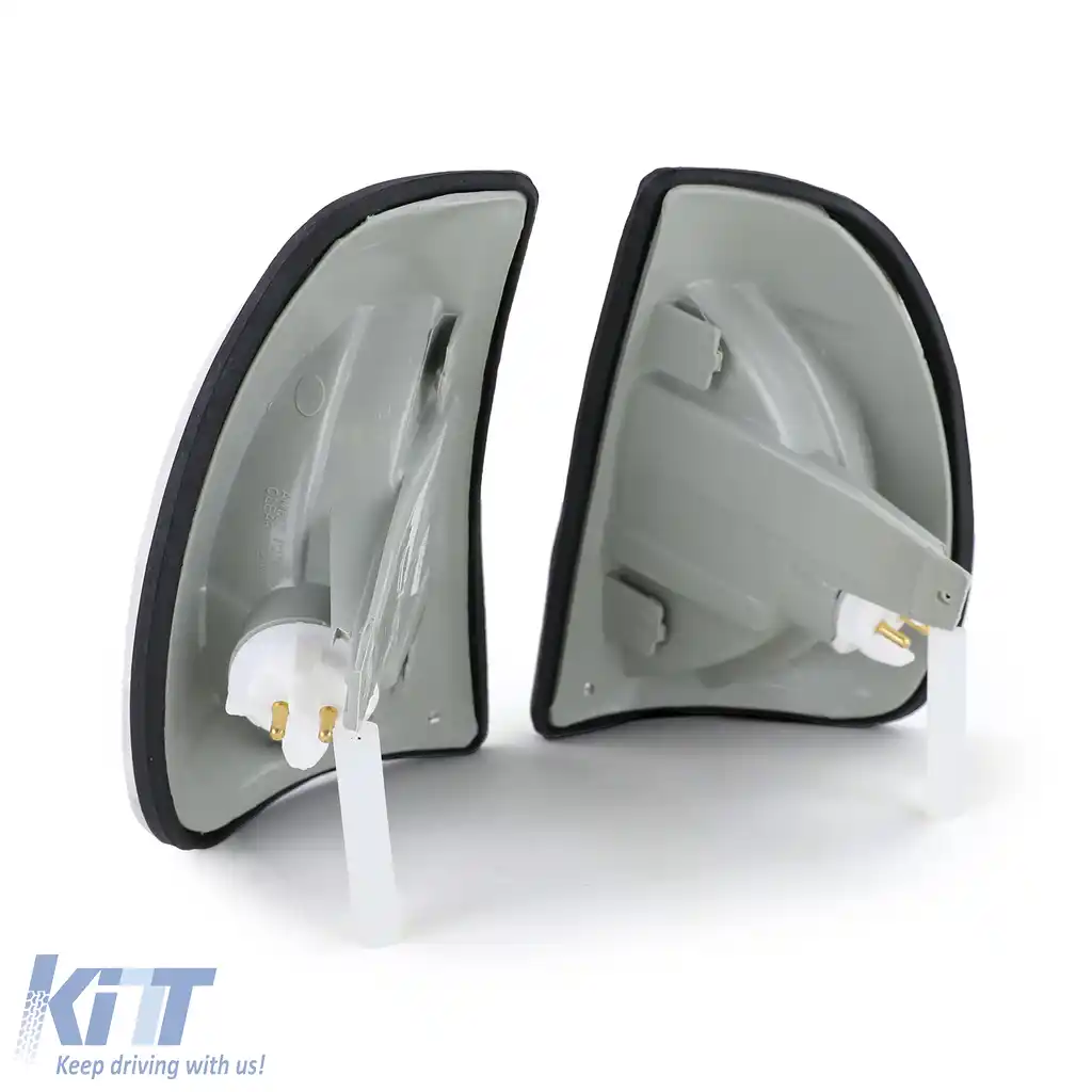 Set de semnalizatoare albe stânga dreapta, potrivit pentru Mercedes W123 C123 S123 76-85-image-6209336