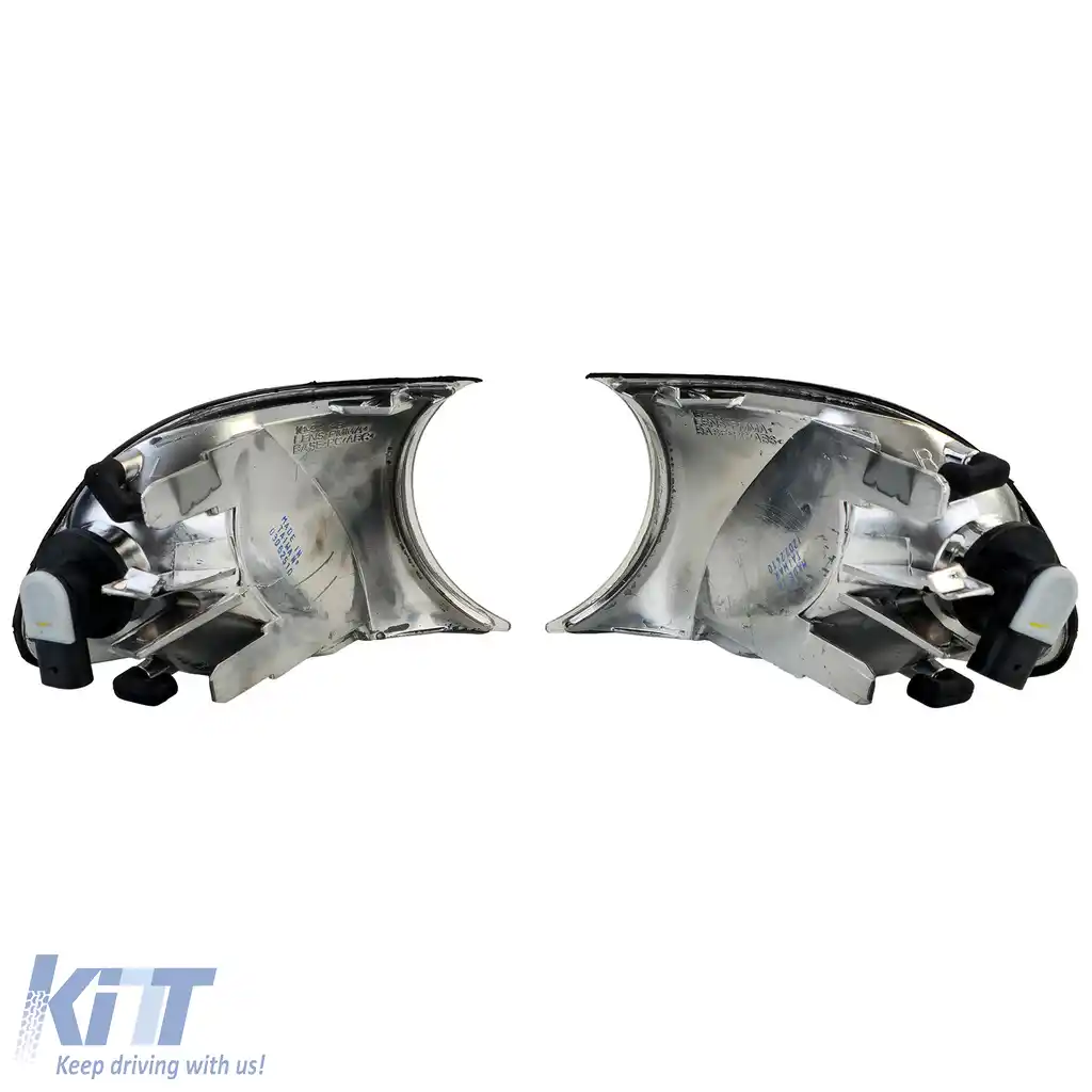 Set de semnalizatoare cristal alb, potrivit pentru BMW Seria 3 E46 Coupe Cabriolet 1999-2001-image-6204479