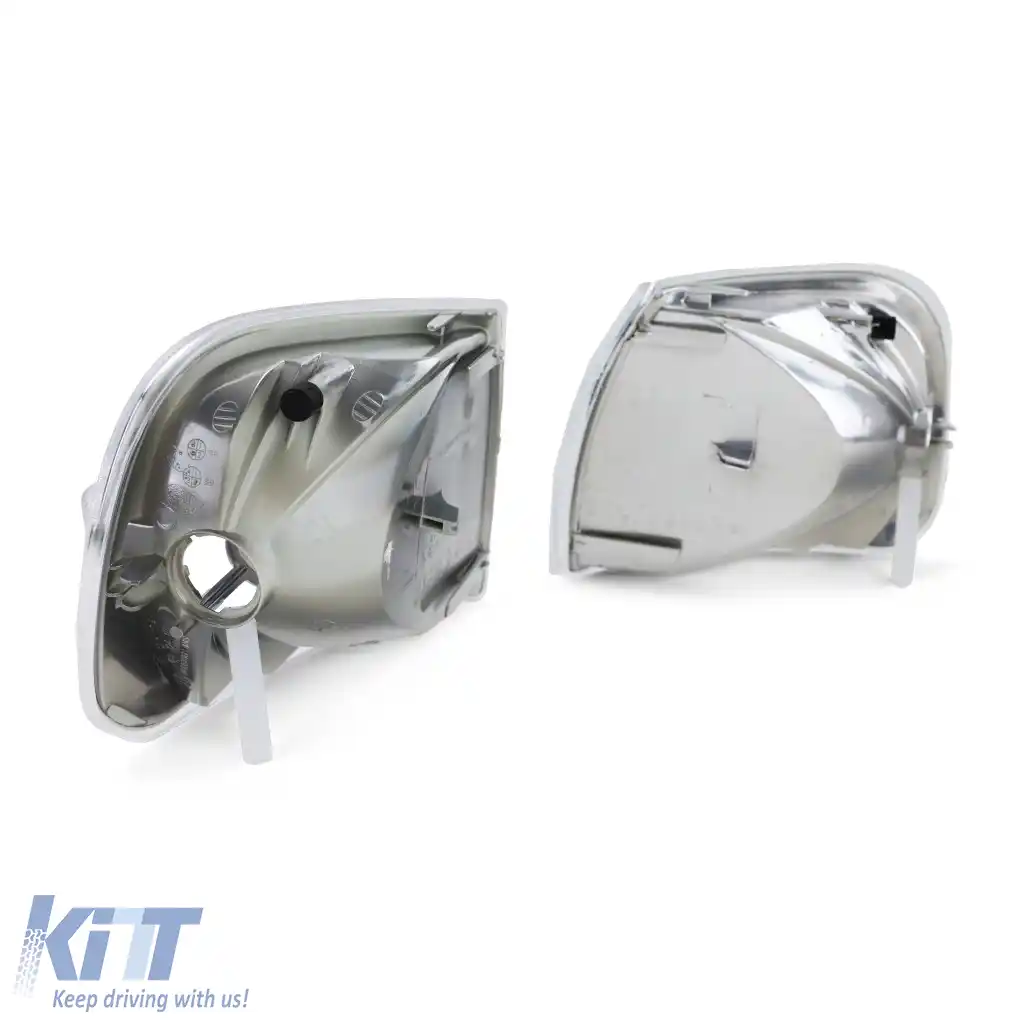 Set de semnalizatoare frontale cu sticlă clară pentru VW Bus T4 GP Caravelle Multivan 1996-2003-image-6327034