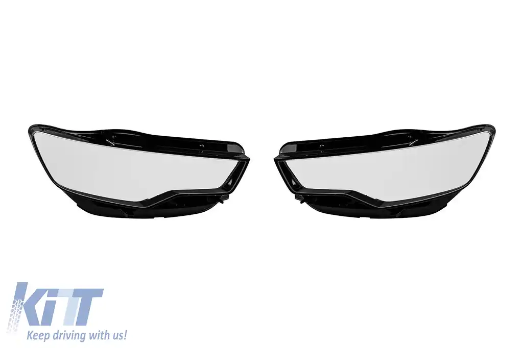 Set de sticlă pentru faruri potrivit pentru Audi A6 C7 2011-2015, stânga și dreapta