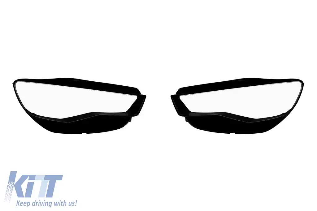 Set de sticlă pentru faruri potrivit pentru Audi A6 C7pa 2016-2017, stânga și dreapta