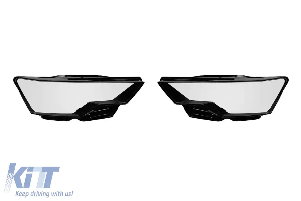 Set de sticlă pentru faruri potrivit pentru Audi A6 C8 2018-2020, stânga și dreapta