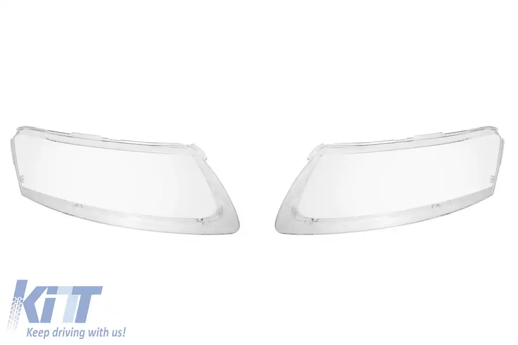 Set de sticlă pentru faruri potrivit pentru Audi A6 C6 2004-2011, stânga și dreapta