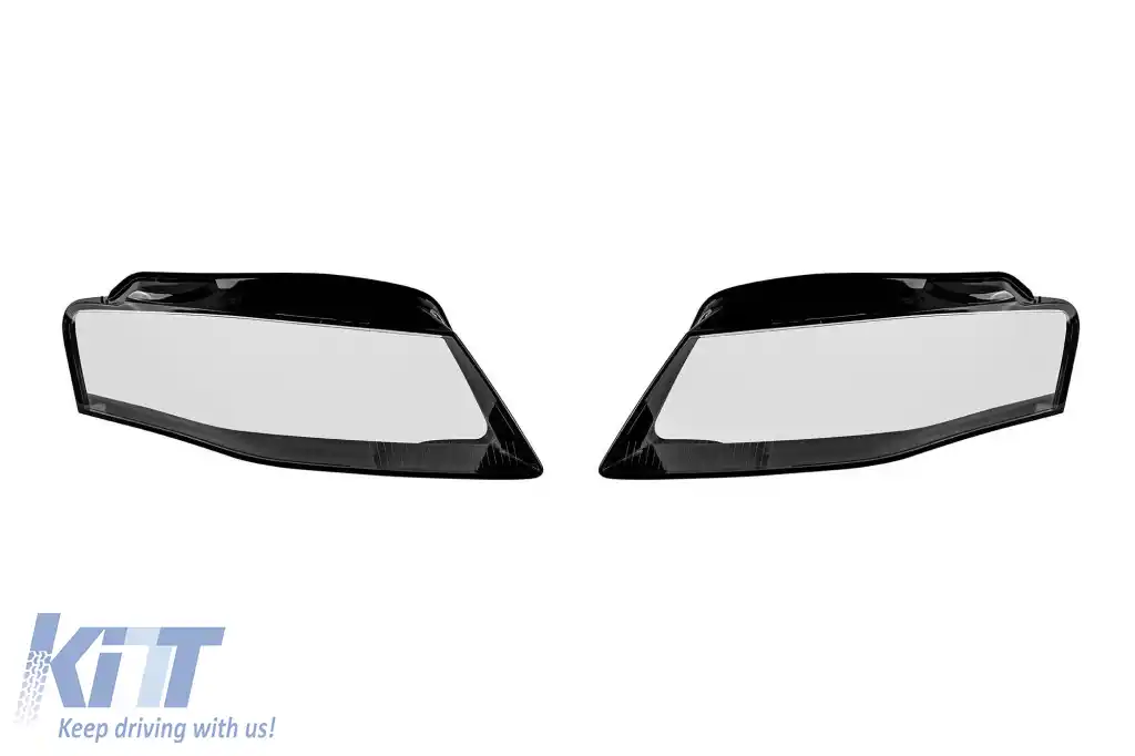 Set de sticlă pentru faruri potrivit pentru Audi A4 B8 2009-2012, stânga și dreapta