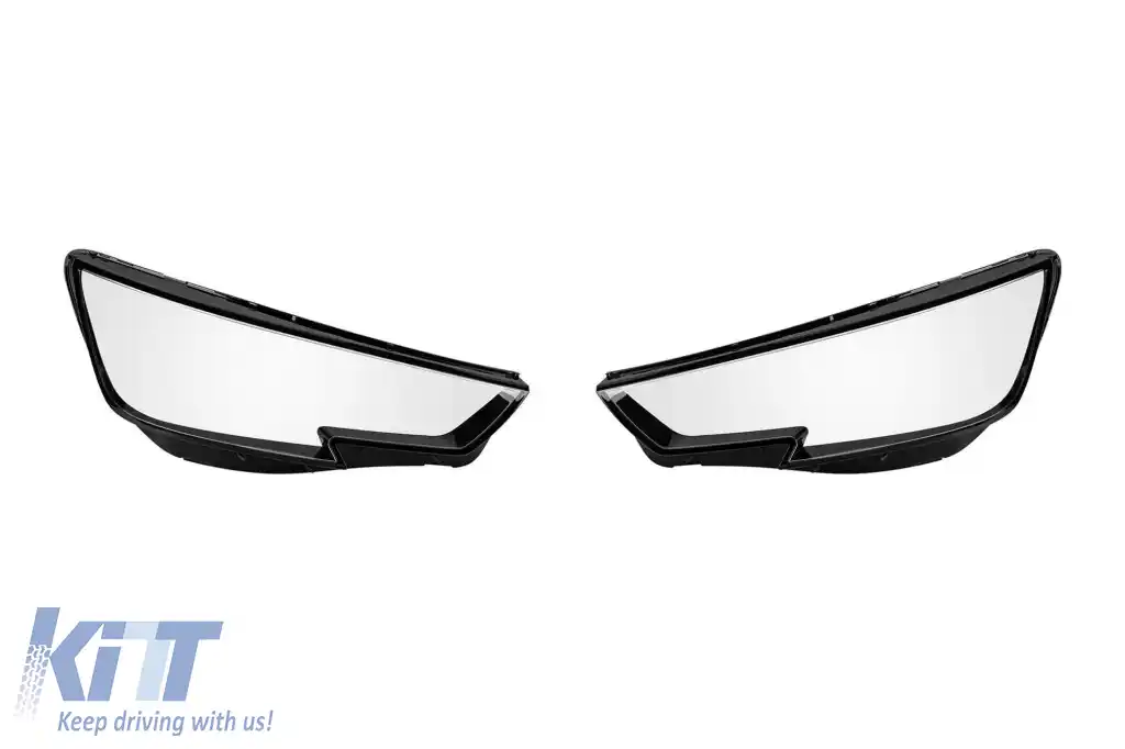 Set de sticlă pentru faruri potrivit pentru Audi A4 2016-2018, stânga și dreapta