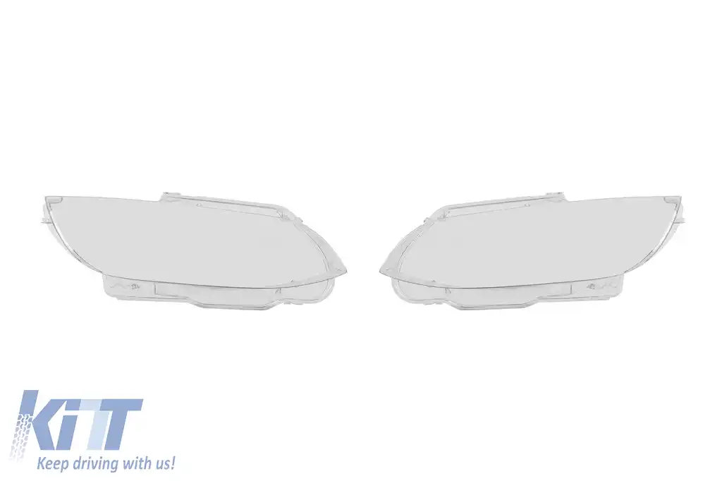 Set de sticlă pentru faruri potrivit pentru BMW Seria 3 E92 2007-2009, stânga și dreapta