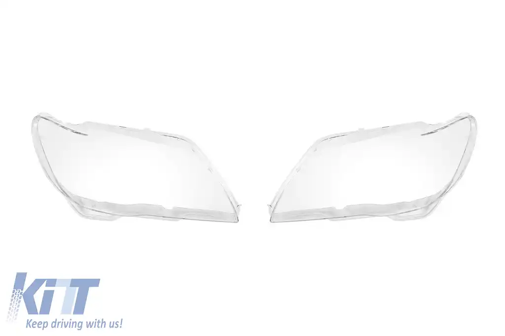 Set de sticlă pentru faruri potrivit pentru BMW Seria 7 E65, E66 2005-2008, stânga și dreapta