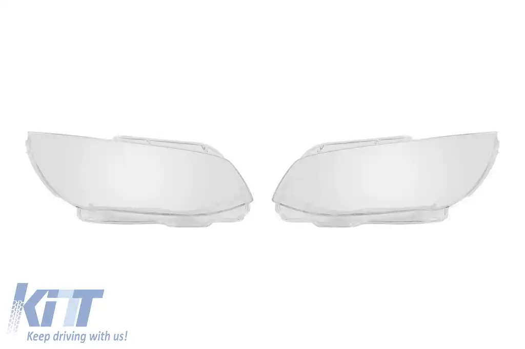 Set de sticlă pentru faruri potrivit pentru BMW Seria 3 E92 Coupe, E93 Cabriolet 2010-2014, stânga și dreapta