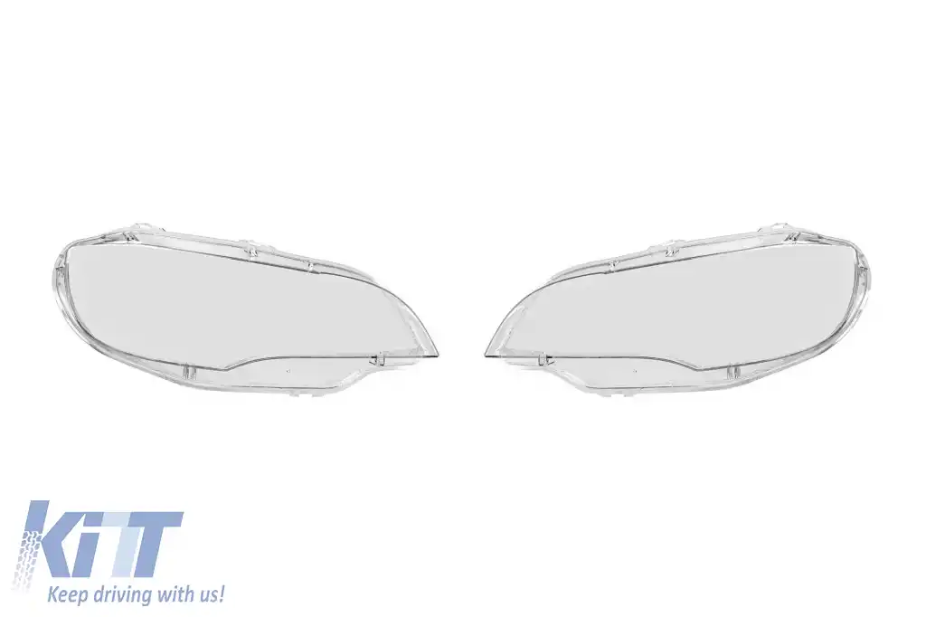 Set de sticlă pentru faruri potrivit pentru BMW X6 E71 2008-2013, stânga și dreapta