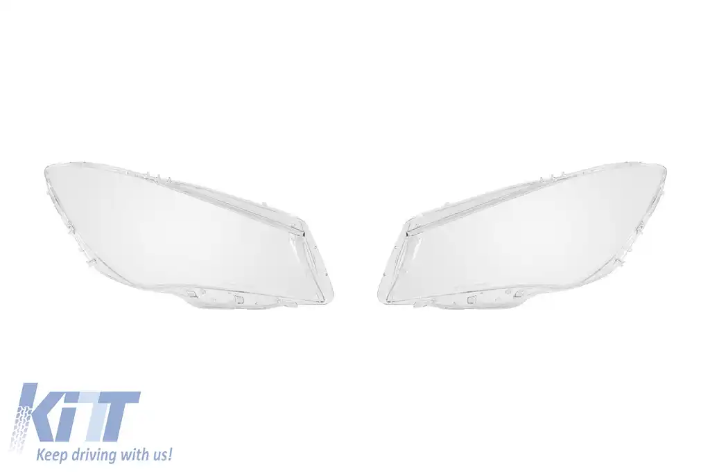 Set de sticlă pentru faruri potrivit pentru Mercedes CLA C117 2013-2016, stânga și dreapta