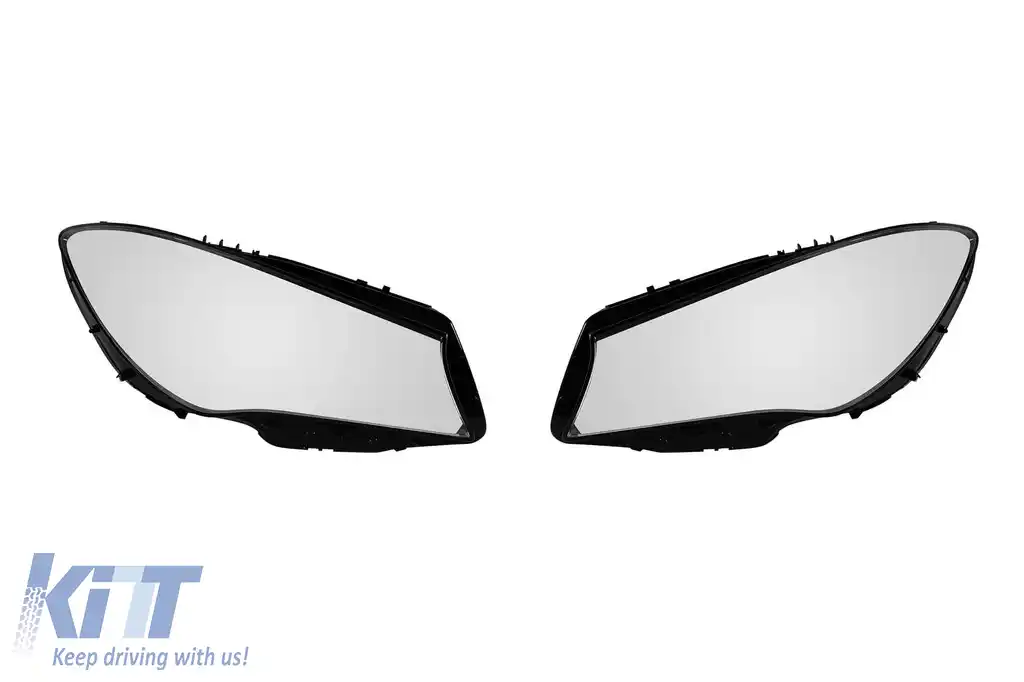Set de sticlă pentru faruri potrivit pentru Mercedes CLA C117 2016-2018, stânga și dreapta