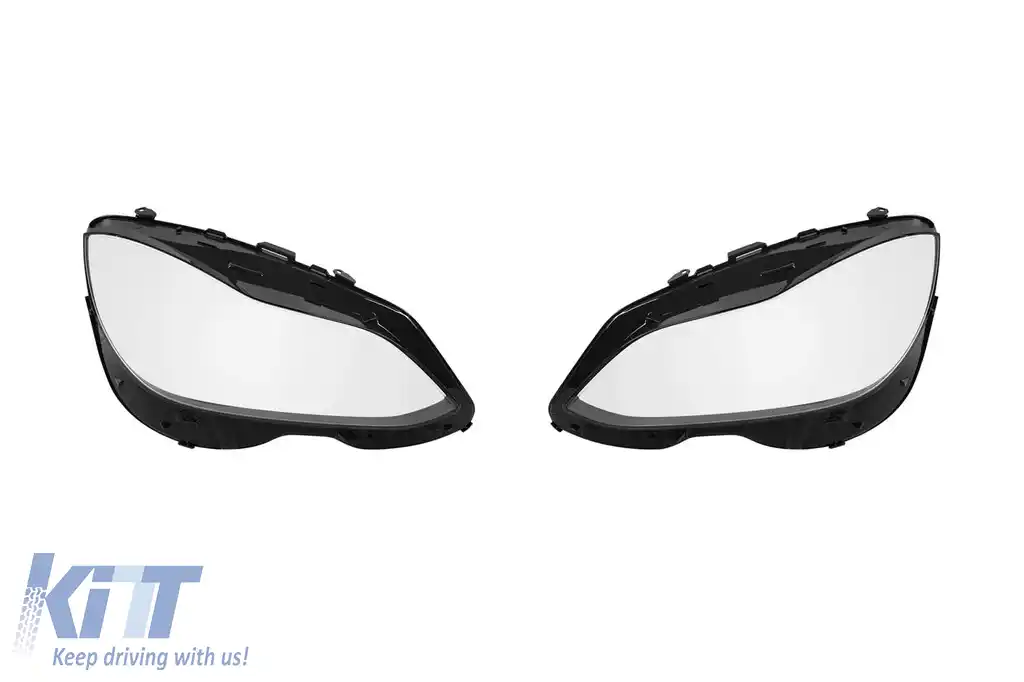 Set de sticlă pentru faruri potrivit pentru Mercedes E-Class W212 2014-2015, stânga și dreapta
