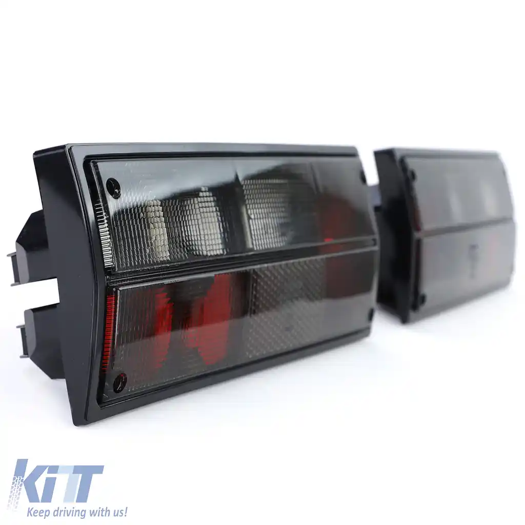 Set de stopuri fumurii negre potrivit pentru VW Bus Panel Van Transporter T3 79-92-image-6193077