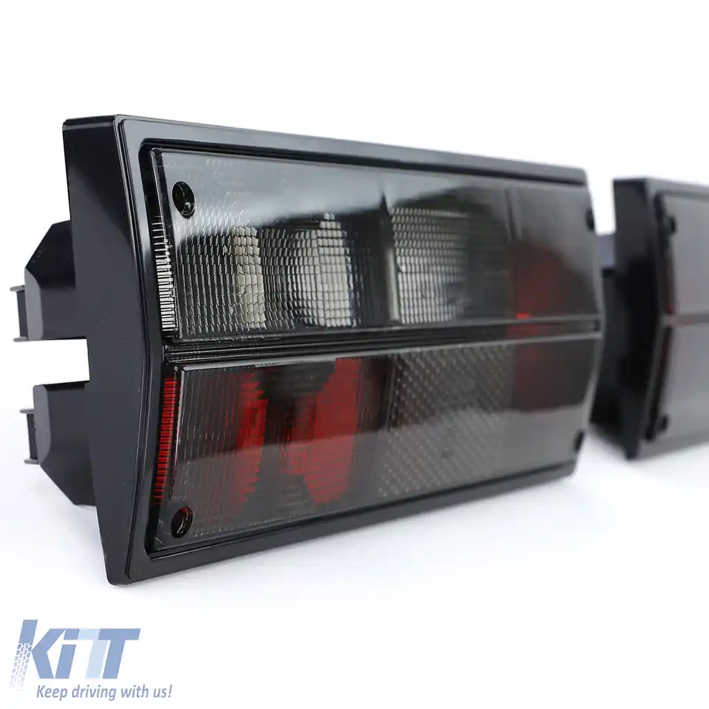 Set de stopuri fumurii negre potrivit pentru VW Bus Panel Van Transporter T3 79-92-image-6193079