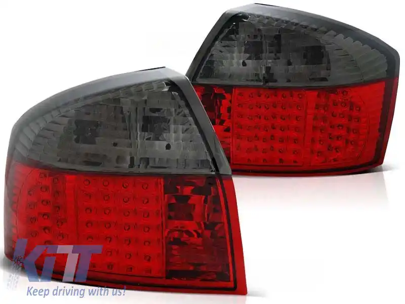 Set de stopuri LED de tuning potrivit pentru Audi A4 10.2000-10.2004 sedan, stânga și dreapta