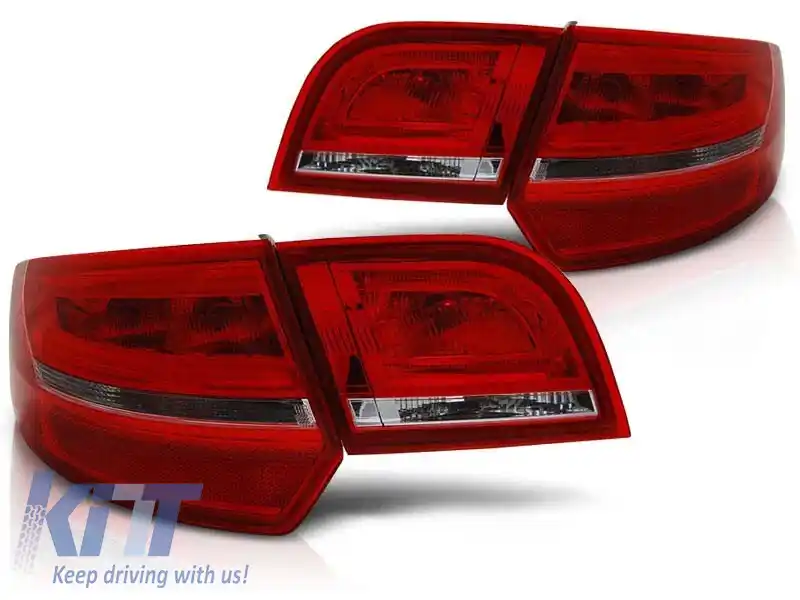Set de stopuri LED de tuning potrivit pentru Audi A3 8P 2004-2008 Sportback, stânga și dreapta