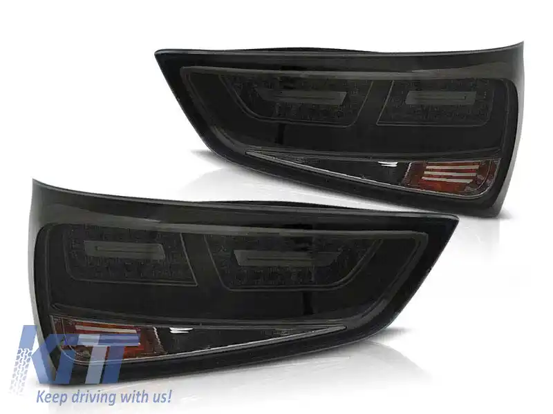 Set de stopuri LED de tuning potrivit pentru Audi A1 2010-12.2014, stânga și dreapta