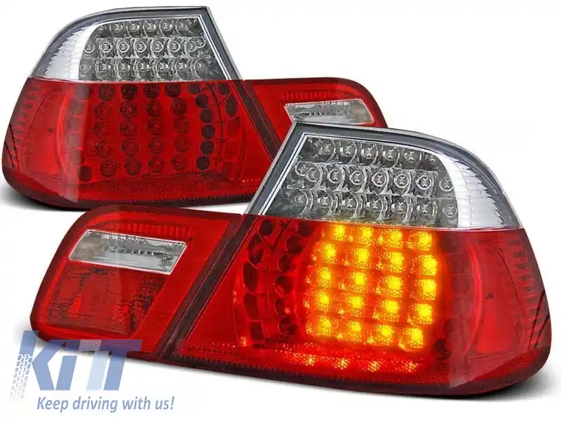 Set de stopuri LED de tuning potrivit pentru BMW E46 04.1999-03.2003 coupe, stânga și dreapta