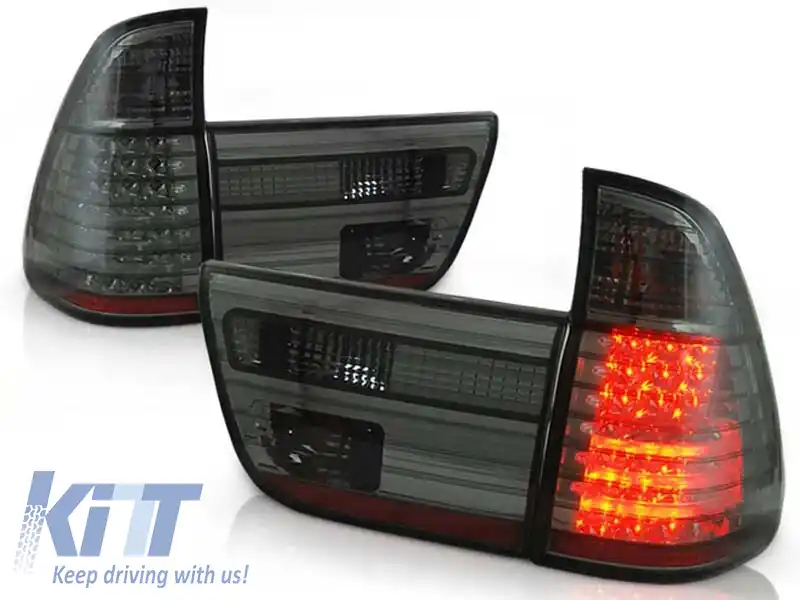 Set de stopuri LED de tuning potrivit pentru BMW X5 E53 09.1999-10.2003, stânga și dreapta