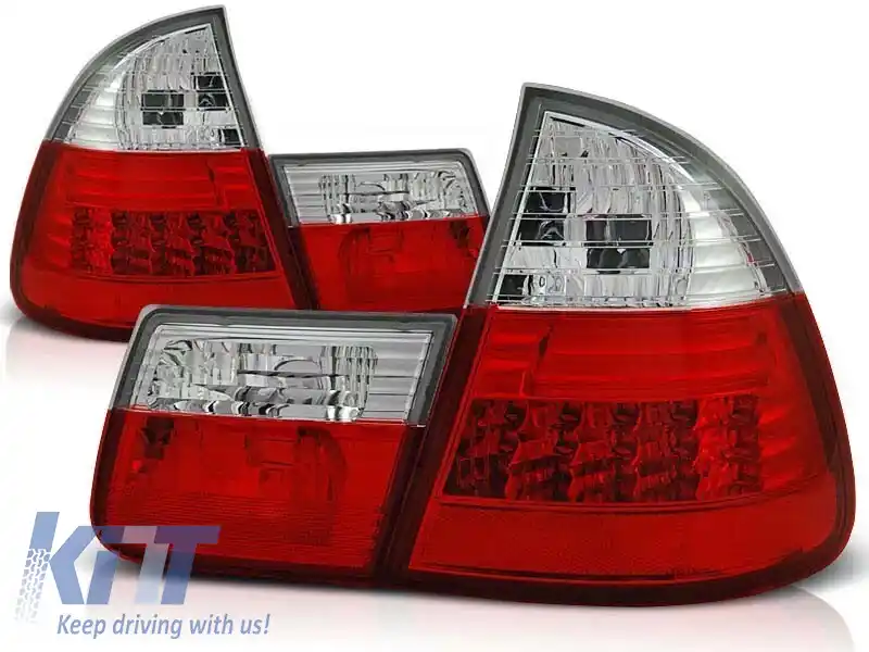 Set de stopuri LED de tuning potrivit pentru BMW E46 1999-2005 break, stânga și dreapta