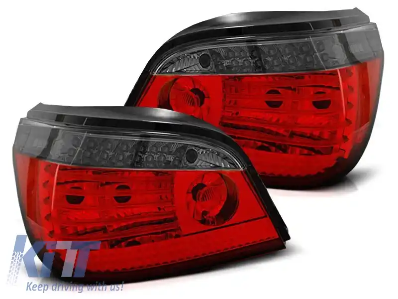 Set de stopuri LED de tuning potrivit pentru BMW Seria 5 E60 2007-2010, stânga și dreapta